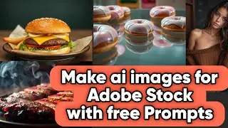 Make best images for adobe Stock with prompts || free ai image generator