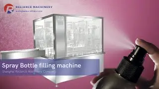 Spray bottle filling and capping machine, 100ml disinfection alcohol  bottling equipment, RELIANCE