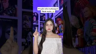 Люди, которые обменялись душами...😳 (страшный тик-ток) #шорты