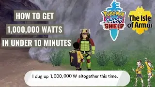 NEW WATTS FARMING METHOD! - Pokemon Sword and Shield: The Isle of Armor DLC - Tips & Tricks