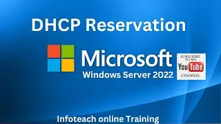 DHCP Reservation Windows Server 2022