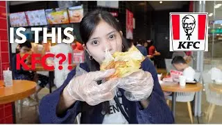 I Tried China's BEST-Selling Fast Food: KFC 🇨🇳 (Breakfast Edition)