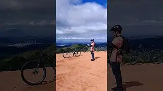 MTB rolling in the Bario. Natural Trail, only in the Philippines.