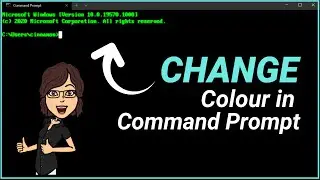 How To Change Color of the command prompt in Windows 10/8/7 | Change Font colour in CMD |