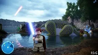 LEGO Star Wars: The Skywalker Saga - Lake Paonga (Naboo) - Open World Free Roam Gameplay