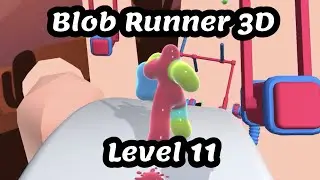 Blob Runner 3D - Level 11 Gameplay (NEW LEVEL)