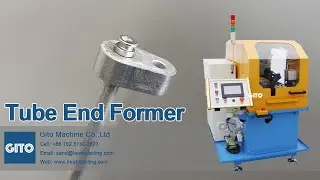 Car AC Pipe End Forming Machine