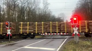 (Neue Lichter) Bahnübergang Harbke, Ziegelei 