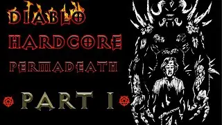 Playing Classic DIABLO 1 for the first time in 20 years |  Permadeath Let&acute;s play | Dungeon level 1