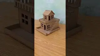 How To Mini House  Cardbord Se Bana Mini House #short #trending #experimnent #shortfeed #full