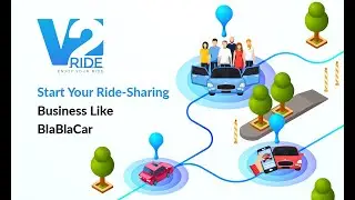 V2Ride | BlaBlaCar Clone App Demo Video for Ride Sharing - Startupmart