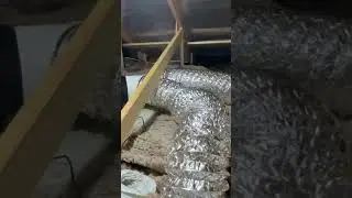 Extraction vent - sound and heat lagging