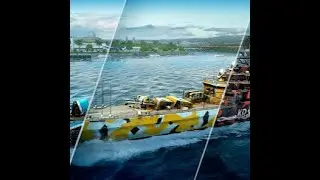 Force of Warships Ocean War day 24 with new helicopter