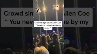 Listen as the crowd sings along with Davis Allen Coe some &ldquo; you never called me by my name &ldquo;