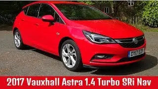 2017 Red Vauxhall Astra 1.4 Turbo SRi Nav - Walkaround