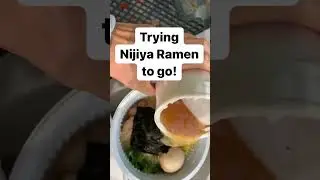 Trying Nijiya Ramen to Go  (see full YouTube videos)