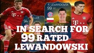 IN SEARCH FOR 99 RATED LEWANDOWSKI Bundesliga Tots -FIFA 16 UT MOBILE