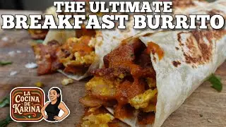 Teton Breakfast Burrito on the Blackstone Griddle