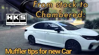 HKS Chambered Muffler | Honda City RS GN2 | Aggressive Sound You Need to Hear!