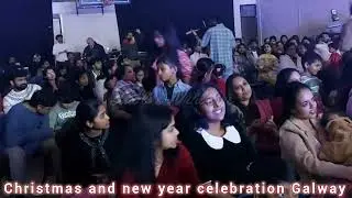 Christmas and new year celebration Galway Violin performance by thakil band...