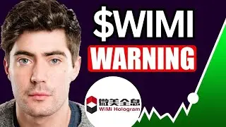 WIMI Stock MASSIVE NEWS!? (Thank Me Later Bro) Wimi Hologram Cloud