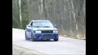 AUDI S2 Launching + amazing exhaust sound