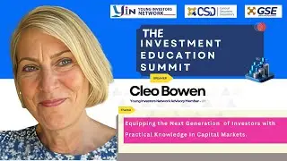Cleo Bowen Inspires at YIN Investment Education Summit 2025 | Ghana Stock Exchange
