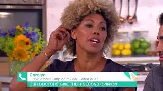 I Have a Hard Lump on My Ear - What Is It? | This Morning