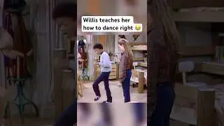 Willis Teaches Her How to Dance 🕺🏾😅 #shorts #michaeljackson
