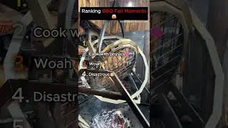 Ranking BBQ Fail moments! #bbq #fail #funny