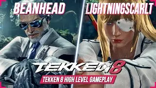 TEKKEN 8 ⚡ Beanhead (VICTOR)  Vs  LightningScarlt (NINA)⚡ T8 Best High Level Ranked Match ⚡