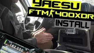 YAESU FTM 400XDR INSTALL - 2019 HOW TO INSTALL IN A CAR OR TRUCK APRS