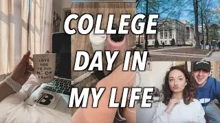 college day in my life: new products/haul, test + classes, youtube work