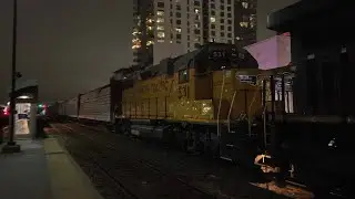 A short chase of MNPPR + other trains around Oak park and River forest 12/22/25