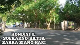 Kondisi Jalan Soekarno-Hatta sakra pada siang hari#lombok #pesonalombok #viral #ntb #lombok 