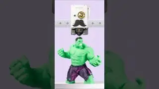 Watch This 3D printed Hulk Figure GROW Before Your Eyes!