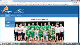 Make a Volleyball Website Using HTML5 / CSS3 (Part 1 - The HTML)