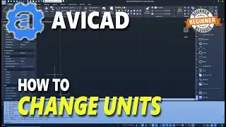 AviCAD How To Change Units