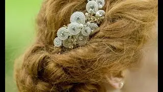 Beautiful Bridal Trinity Pearl Hair Comb