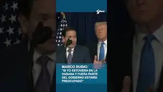 Trump y Rubio hablan de Cuba tras capturar a Maduro en Venezuela