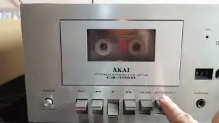 Tape Deck Akai CS 705D