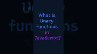 unary functions in JavaScript  #shortsvideos #javascriptdeveloper #js #programminglanguage