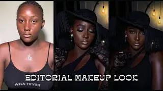 Easy Editorial Makeup Look for Beginners | Step-by-Step Tutorial