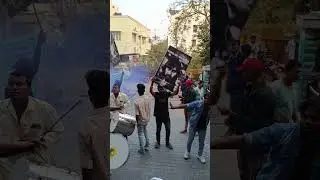 Mass Maha Raju Ravi Teja Fans Hungama #eaglemovie Success Celebrating #raviteja #kavyathapar