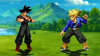Evil Goku Vs. Trunks - The Shattered Hope