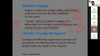 PMP CAPM Exam Prep- Quality Management- PMP/CAPM Certification Course -  #pmp #capm