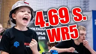 Teodor Zajder - 3x3x3 - 4.69 s. official average --- WR5, PR