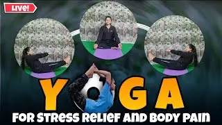 Free Yoga Class - Anidra ,Gas, Kabj, Tanav, Thyroid ,Sciatica, Back-Knee Pain का एक ही समाधान !🧘🏻&zwj;♀️