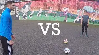 FREESTYLE FOOTBALL TRICKSHOTS VS ANDREW HENDERSON | Freestyle Footballers TRICKSHOT BATTLE 2017
