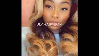 24inch Mix Color Body Wave Lace Frontal Wig from @lllauryne --Ula hair ULW12